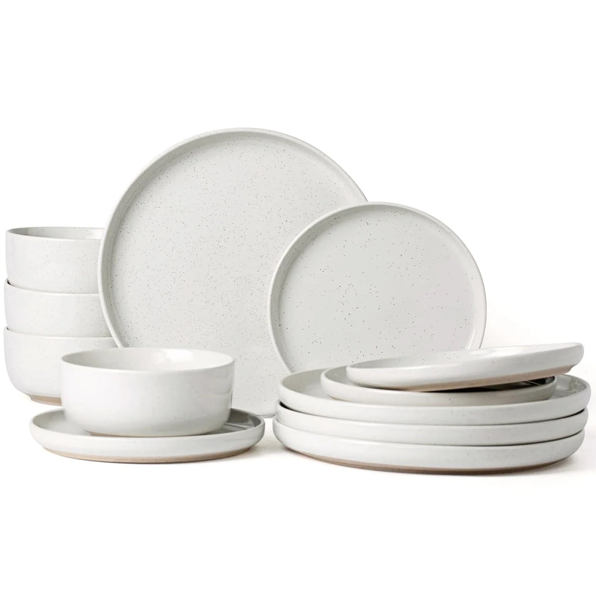Milkyway dinnerware set with coordinated pieces