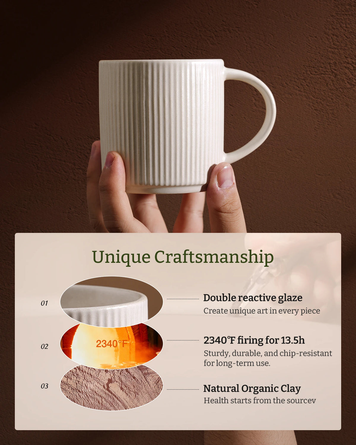 Famiware Star Ceramic Espresso Cups and Saucers, Set of 4