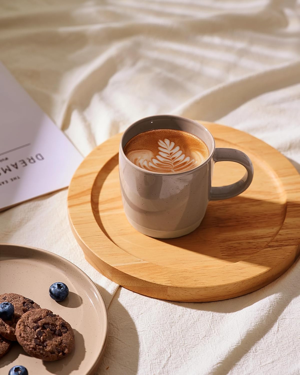 Famiware Milkyway Ceramic Coffee Mugs, Set of 4