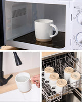 Famiware Milkyway Ceramic Coffee Mugs, Set of 6
