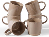 Famiware Milkyway Ceramic Coffee Mugs, Set of 6