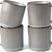Famiware Star Ceramic Coffee Mugs, Set of 4 - Star-Smoky Blue - 01