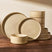 Famiware Star Colorblock 12-Piece Stoneware Dinnerware Set, Service for 4 - Cream - 01