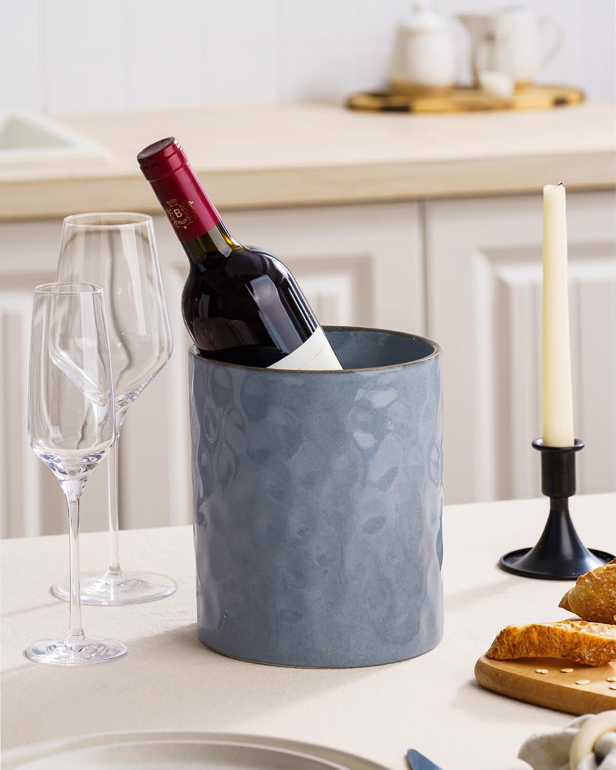 Famiware Ocean Ceramic Utensil Holders, Set of 2