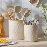 Famiware Ocean Ceramic Utensil Holders, Set of 2