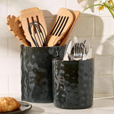 Famiware Ocean Ceramic Utensil Holders, Set of 2