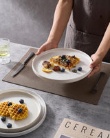 Famiware Star Ceramic Dinner Plates, Set of 6