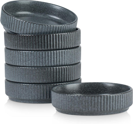 Famiware Star Ceramic Side Dishes, Set of 6