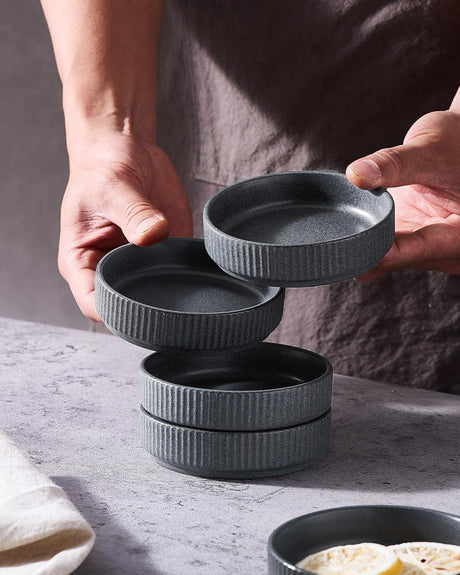 Famiware Star Ceramic Side Dishes, Set of 6