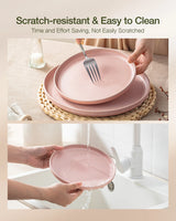 Famiware Milkyway Reactive 12-Piece Stoneware Dinnerware Set, Service for 4