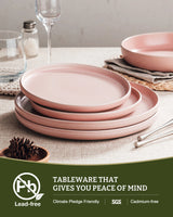Famiware Milkyway Reactive 12-Piece Stoneware Dinnerware Set, Service for 4