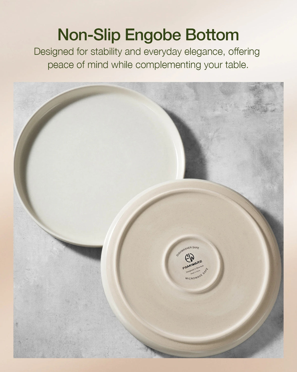 Famiware Milkyway Reactive 12-Piece Stoneware Dinnerware Set, Service for 4