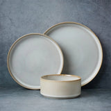 Famiware Star 12-Piece Stoneware Dinnerware Set, Service for 4