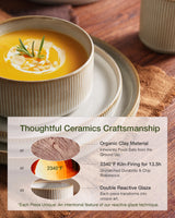 Famiware Star 18-Piece Stoneware Dinnerware Set, Service for 6