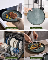 Famiware Star 18-Piece Stoneware Dinnerware Set, Service for 6