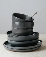 Famiware Milkyway Reactive 24-Piece Stoneware Dinnerware Set, Service for 8
