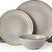 Famiware Aegean 12-Piece Stoneware Dinnerware Set, Service for 4 - Sand Beige - image 1