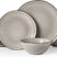 Famiware Aegean 24-Piece Stoneware Dinnerware Set, Service for 8 - Sand Beige - image 1