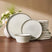 Famiware Annecy 12-Piece Stoneware Dinnerware Set, Service for 4 - Gray/White - image 1