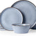 Famiware Annecy 18-Piece Stoneware Dinnerware Set, Service for 6 - Reactive Blue - image 1