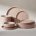 Famiware Constellation 12-Piece Stoneware Dinnerware Set - Brown - 01