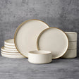Famiware Grove 12-piece dinnerware set, cream, image 1