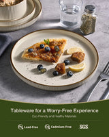 Famiware Grove 12-piece dinnerware set, cream, image 3