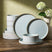 Famiware Grove 12-piece dinnerware set, light blue, image 1