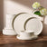 Famiware Grove 12-piece dinnerware set, oat white, image 1
