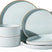 Famiware Grove 18-piece stoneware dinnerware set in Light Blue, image 1