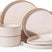 Famiware Grove 18-piece stoneware dinnerware set in Light Pink, image 1