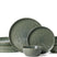 Famiware Mars 12-Piece Stoneware Dinnerware Set, Service for 4 — Sage Green, image 1