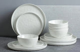 Famiware Mars 12-Piece Stoneware Dinnerware Set, Service for 4 — White, image 8
