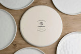 Famiware Mars 24-Piece Stoneware Dinnerware Set, Service for 8 - White - image 6