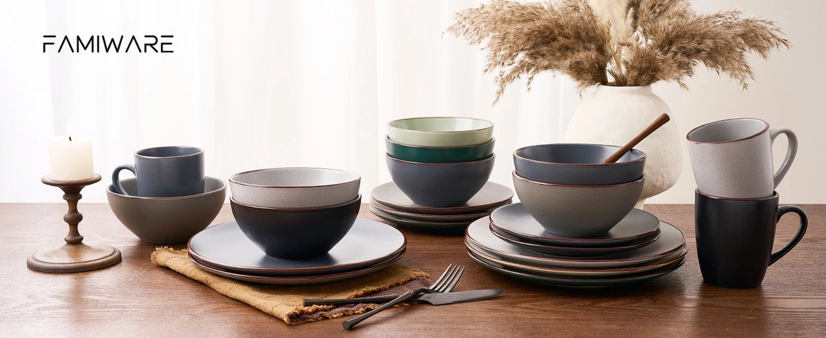 Famiware Artisan Edge Series dinnerware