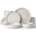 Vajilla de gres Famiware Meteor de 18 piezas, Blanco cremoso, imagen 1