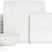 Famiware Ocean Square 18-Piece Stoneware Dinnerware Set, Service for 6 - Matte White - image 1