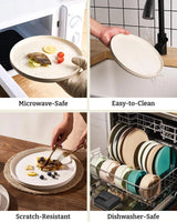 Famiware Star Line 12-piece dinnerware set, oat white, image 5