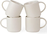 Tazas de café de cerámica Star de Famiware, juego de 4