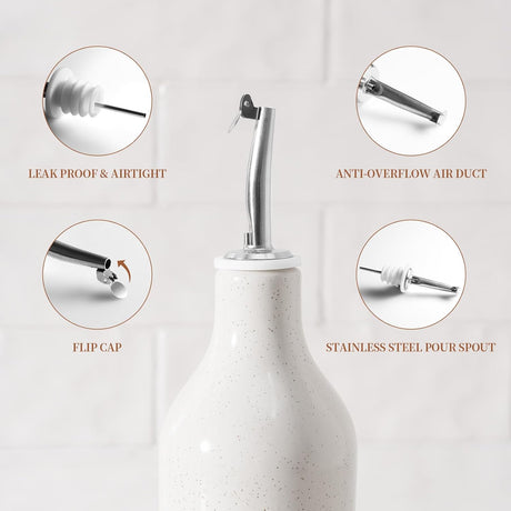 Dispensador de aceite de cerámica Milkyway de Famiware